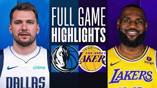 MAVERICKS at LAKERS  FULL GAME HIGHLIGHTS  November 22 2023 [upl. by Adriell905]