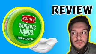 OKeeffes Working Hands Hand Cream review [upl. by Leimad]