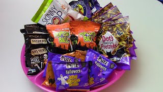 ASMR Filling Platter with Halloween Snacks [upl. by Ridglee]