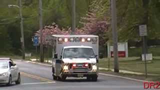 West long branch First Aid Squad Ambulance Responding 51015 [upl. by Johan]