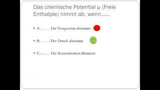 KT26 Das chemische Potential µ nimmt ab wenn Gibbssche Fundamentalgleichungen [upl. by Ardnasela]