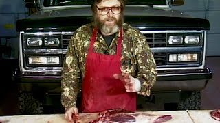 FURTHER DEER Breakdown Roasts amp Steaks Dan Fitzgerald 1990 Whitetail Processing OG [upl. by Ytteb235]