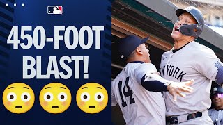 Aaron Judge MOONSHOT Yankees slugger blasts one 450 feet [upl. by Carey]