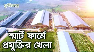 বাংলাদেশে প্রযুক্তি নির্ভর ক্যাটেল ফার্ম । Nahar Dairy । Technologically Advanced Cattle Ranch in Bd [upl. by Ardnued]