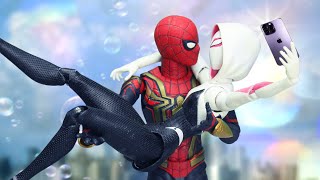 All Spider man Rescue Gwen Stacy From Carnage Figure Stop Motion [upl. by Adyam]