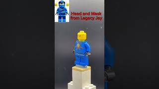 Custom LEGO Ninjago Legacy Golden Weapon Jay Minifigure [upl. by Naujtna]