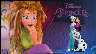 Princess Anna’s Morning WakeUp Scene  Frozen disney princess [upl. by Enehs844]