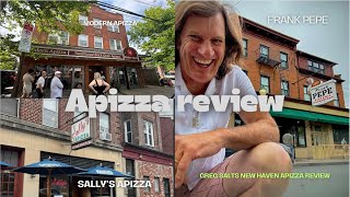 Apizza Review  Frank Pepe Sallys Modern New Haven CT [upl. by Avihs]