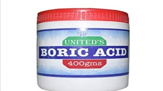 Boric Acid Uses For Fungal Yeast And Eye Issues [upl. by Schoof]