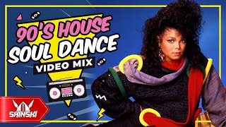 90s Dance House Soul Mix  Dj Shinski Michael Jackson Madonna Black Box Crystal Waters Robin s [upl. by Atirat46]