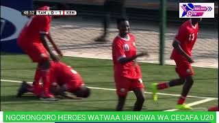 NGORONGORO HEROES WATWAA UBINGWA U 20 CECAFA [upl. by Dang]