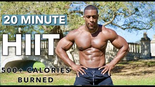 20 MINUTE INTENSE HIIT SESSION AT HOME NO EQUIPMENT  ASHTON HALL OFFICIAL [upl. by Heuser]