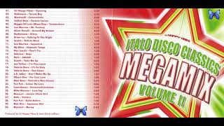 Italo Disco Classics Megamix Vol 2 Mixed by DJ Happy Vibes 2008 HD [upl. by Ihcehcu452]