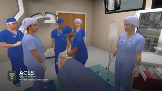 ACLS Virtual Reality Simulation  Medical Training for Clinicians [upl. by Eugene]