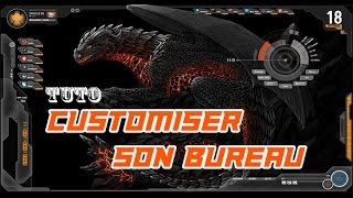 Tuto Comment customiser et personnaliser son bureau  PC  Fr [upl. by Llimaj]