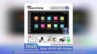 ✔️Android 12 2Din Car Radio Multimedia Video Player Universal Auto Stereo GPS [upl. by Llebiram485]