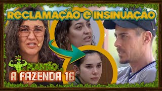 🐔A Fazenda 16 Sacha falha ao tentar mediar treta Camila reclama de Raquel e Gizelly faz insinuação [upl. by Araec]