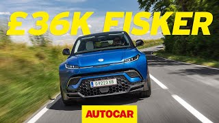 First Drive new Fisker Ocean review Sub £40k electric SUV tested [upl. by Behre270]