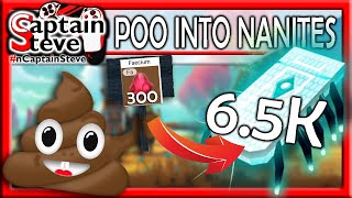 No Mans Sky Fauna Poo Faecium Into Nanites Easy Quick Nanite Farming Captain Steve NMS PS5 Gameplay [upl. by Hamish]