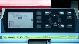 Graphtec CE6000 Training  Navigating The Control Panel [upl. by Haroun]