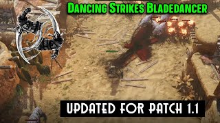 Dancing Strikes Bladedancer Build Guide and 11 Update [upl. by Sirehc699]