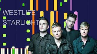 Westlife  STARLIGHT PRO MIDI FILE REMAKE  quotin the style ofquot [upl. by Altman]