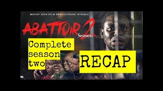 ABATTOIR SEASON 2 RECAP [upl. by Rogerson]