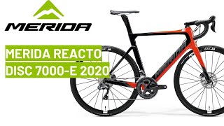 Merida REACTO DISC 7000E 2020 bike review [upl. by Mera]