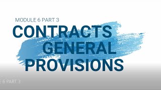 OBLICONGENERAL PROVISION ON CONTRACTS PART 3 [upl. by Netsirhk]