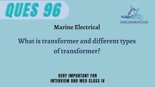 What is a Transformer Understanding Its Types and Functions  samudramanthan [upl. by Alexandros486]