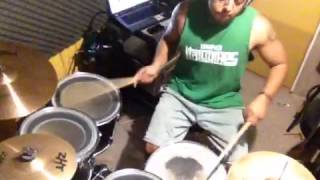 Desvelado drum cover Bobby Pulido [upl. by Isej]