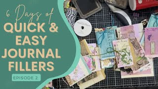 Junk Journal Fillers  Episode 2 [upl. by Trebornhoj777]