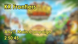 Kingdom Rush Frontiers  Any Main Campaign in 25044 Current WR [upl. by Lovering]