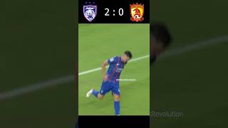 Johor Darul Tazim VS Guangzhou Evergrande Liga Juara  Juara Asia 2022 [upl. by Echikson]