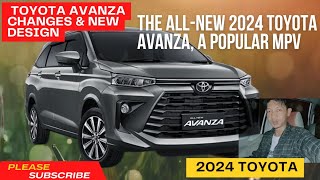 The allnew 2024 Toyota avanza a popular MPV  Changes Design [upl. by Gathard]