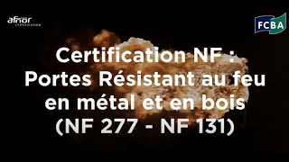 NF portes coupe feu [upl. by Eninaej]