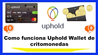 Uphold tutorial completo sobre la plataforma y provecharla al máximo [upl. by Yelrac]