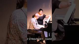 Stravinskys Petrouchka  piano 4 hands [upl. by Ydna828]