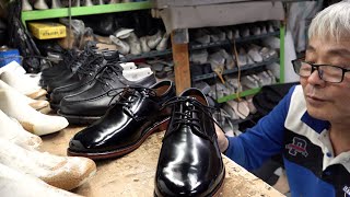 Process of Making Leather Shoes from the Koreas Handmade Shoe Store since 1936 [upl. by Margarita]