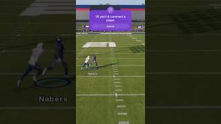 Malik Nabers 99 td 🔥 americanfootball football madden25 nfl [upl. by Ttekcirc]