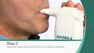 How to Use the Aerobika Oscillating Positive Expiratory Pressure Therapy System [upl. by Culosio197]