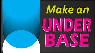 How to Make an Underbase  Screen Printers Guide to Illustrator Pt 4 [upl. by Alejandro]