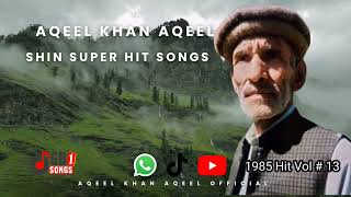 quotAqeel Khan Aqeelquot Shina old Album Songsquot quotAsh Suri Thambi Toky Kot Jouquot vol 13 Hit Songs [upl. by Asilej]