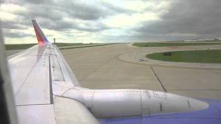 BEAUTIFULl Southwest 737700 FULL FLIGHT Kansas CityMO to DenverCO [upl. by Nyladam]