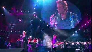 JOHNNY HALLYDAY  Que je taime live symphonique 1998 Stade de France [upl. by Tnahsarp]