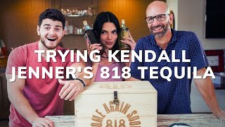 Kendall Jenner sent us her 818 tequila to try out [upl. by Claresta]