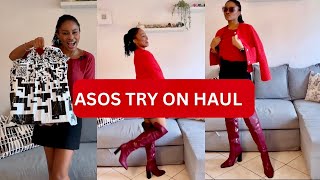 Unboxing ASOS WINTER Boots With Me ASOS Try On Haul winterboots ￼ [upl. by Ahsote]