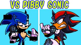 FNF X Pibby Vs Sonic Glitched  Corrupted Sonic VS Pibby  Come and Learn with Pibby [upl. by Ronald769]