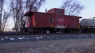 Norfolk Southern 6353 leads a manifest with a Norfolk amp Western in Dearborn MI [upl. by Skvorak385]