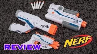 REVIEW Nerf Modulus Mediator Attachments  Barrel amp Stock [upl. by Milstone]